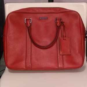 Michael Kors Red Briefcase Bag
